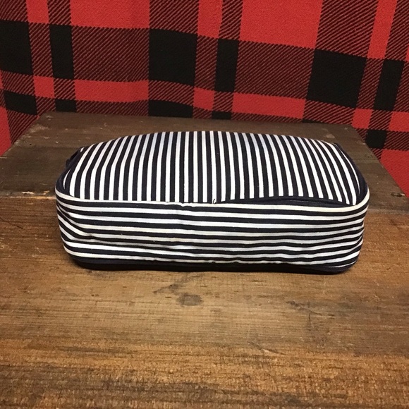 Used vintage polo monogram striped toiletry bag - Picture 3 of 4